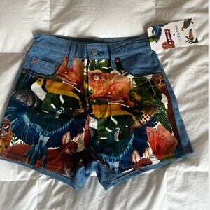 LEVI'S® X FARM RIO RIBCAGE WOMEN'S SHORTS